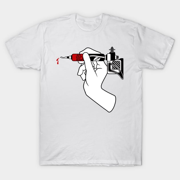 Tatt Gun T-Shirt by Woah_Jonny